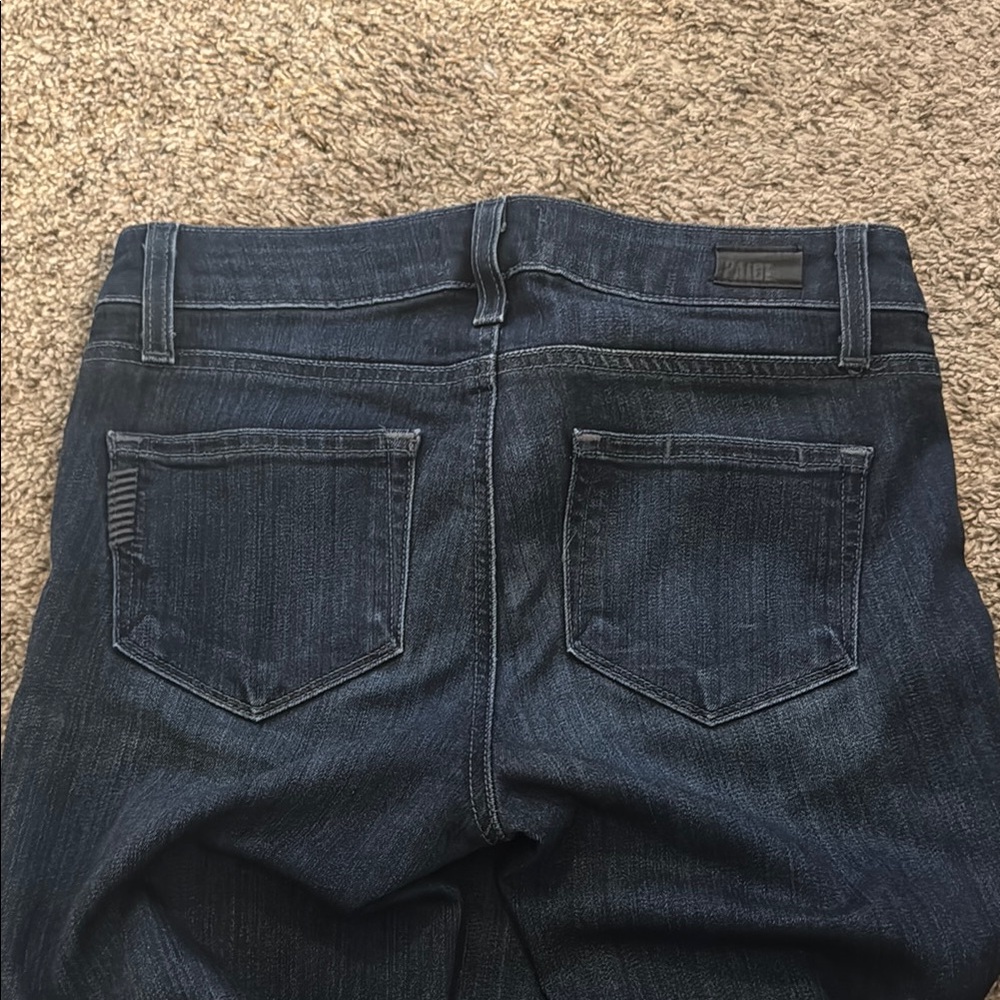 Paige Women's Dark Blue Jeans